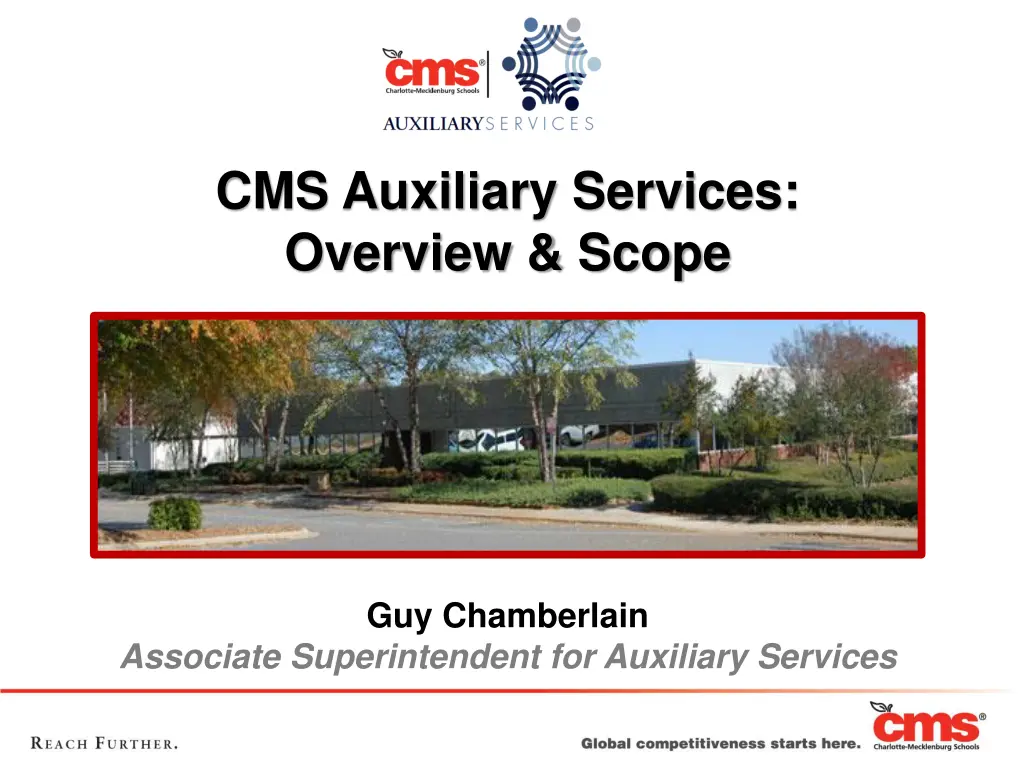 cms auxiliary services overview scope