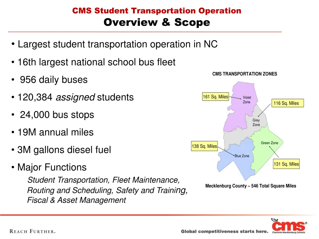 cms student transportation operation overview