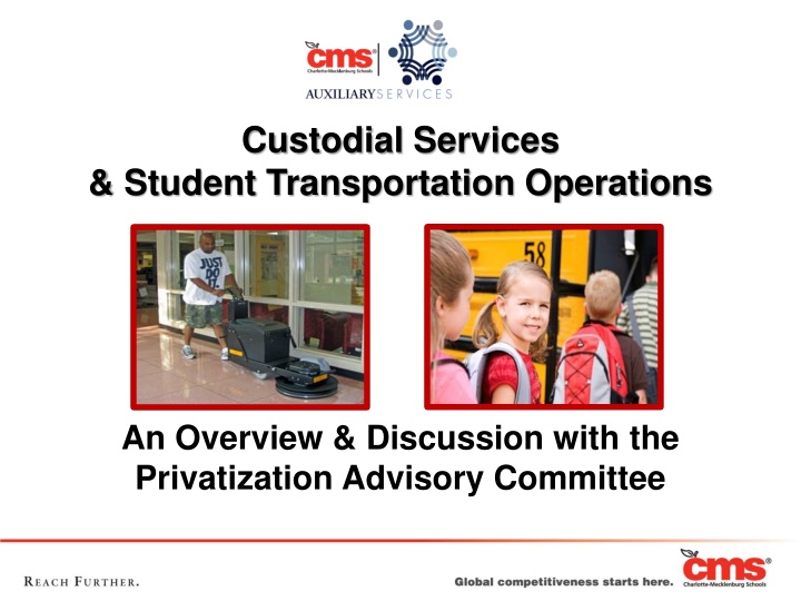 custodial services student transportation