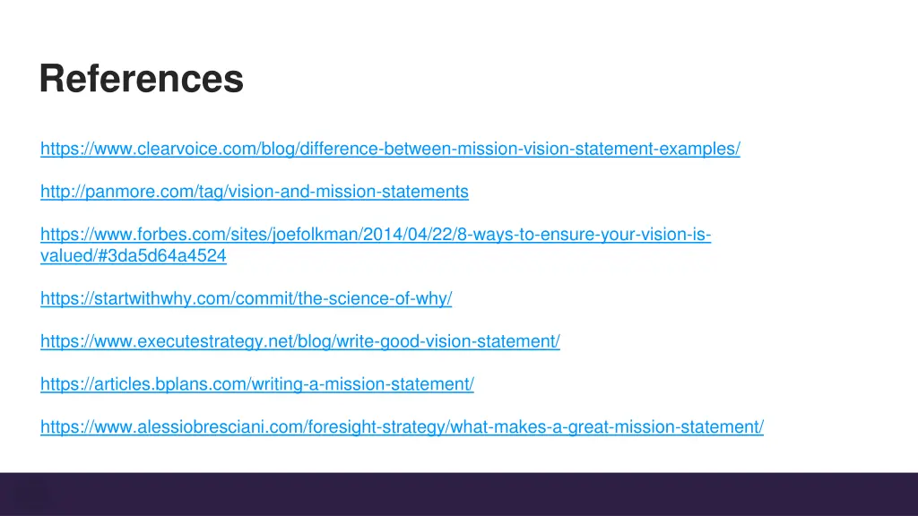 references