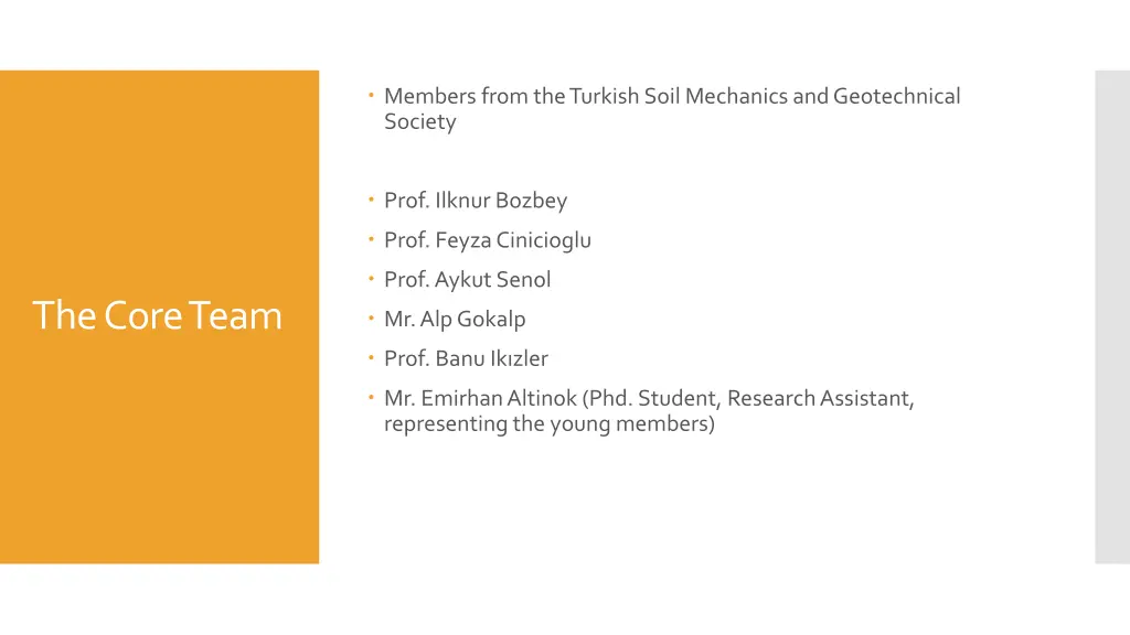 members from the turkish soil mechanics