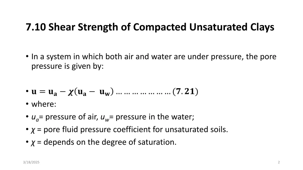 7 10 shear strength of compacted unsaturated clays