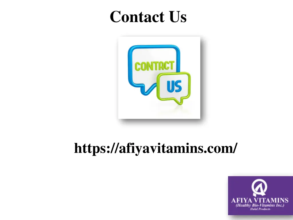 contact us