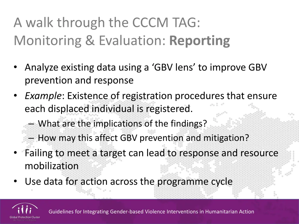 a walk through the cccm tag monitoring evaluation 2