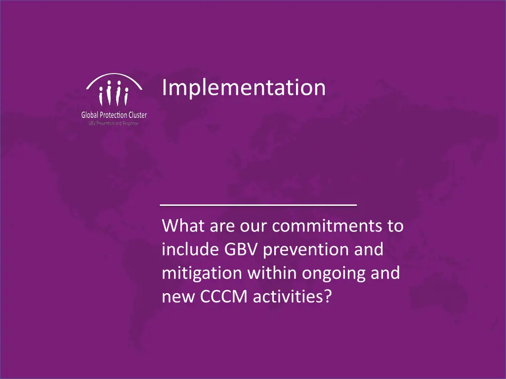 implementation