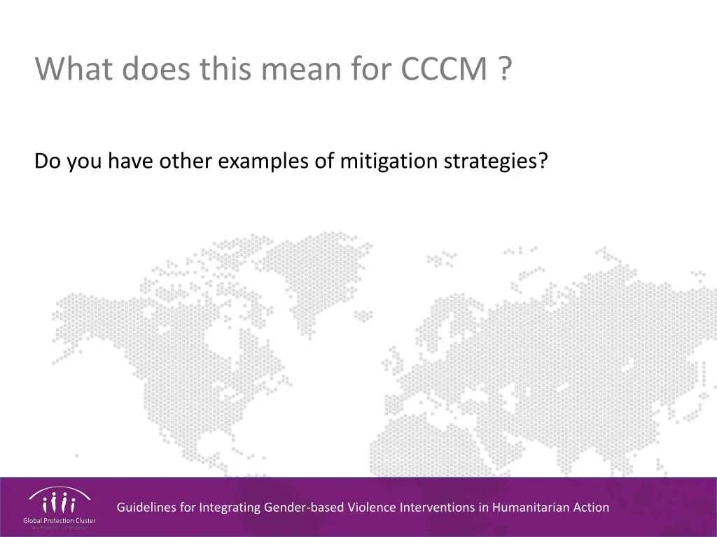 what does this mean for cccm 4