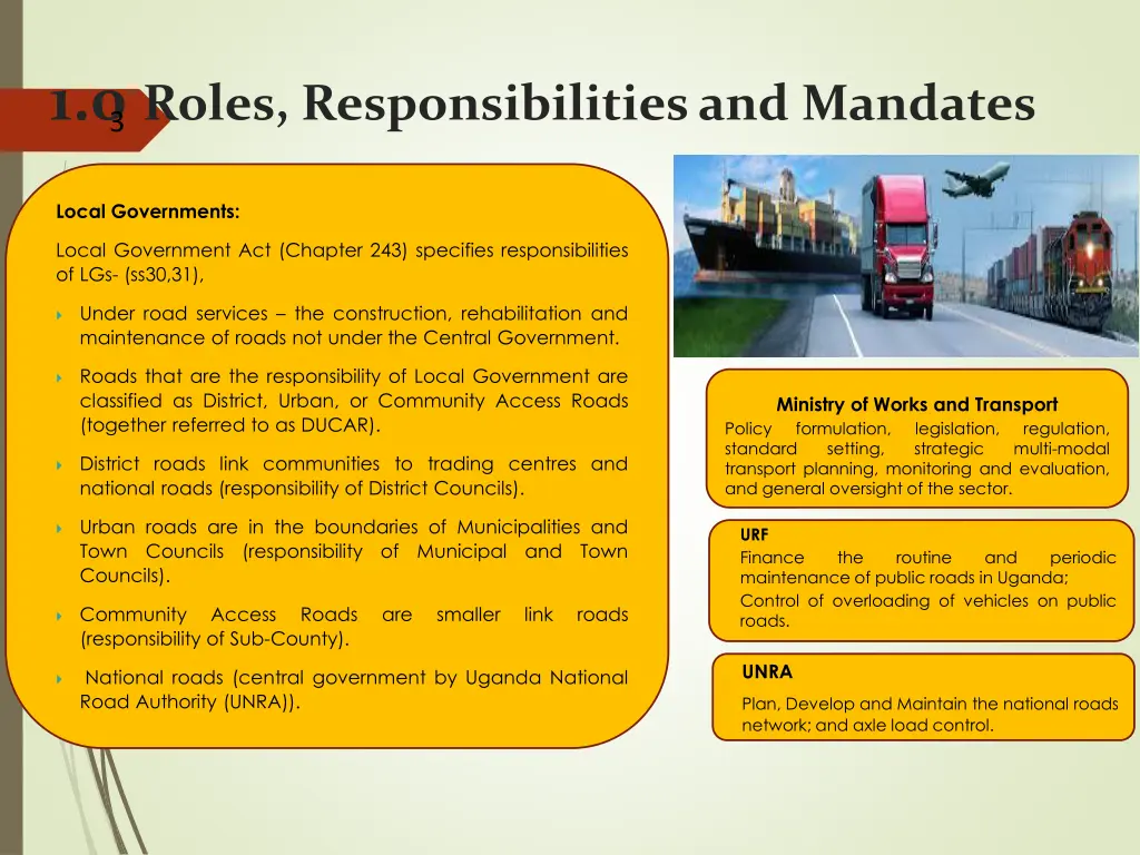 1 0 roles responsibilities and mandates 3