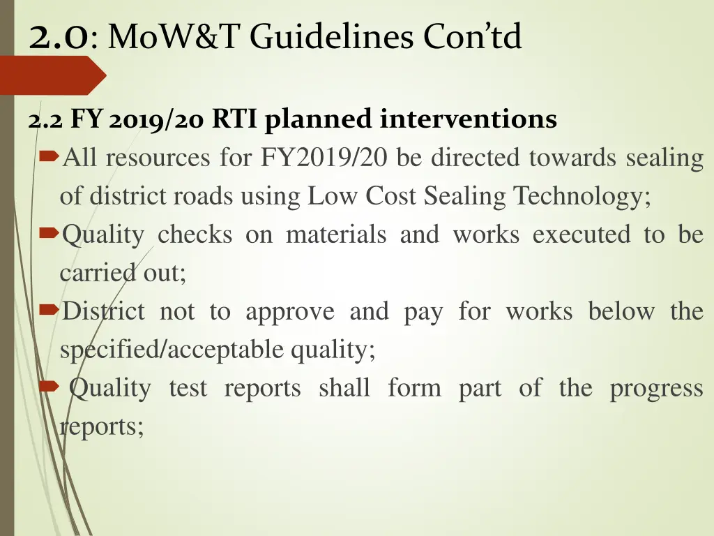 2 0 mow t guidelines con td
