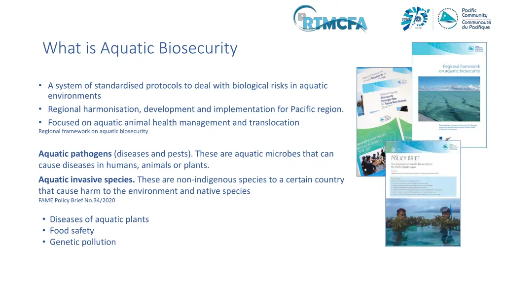 what is aquatic biosecurity