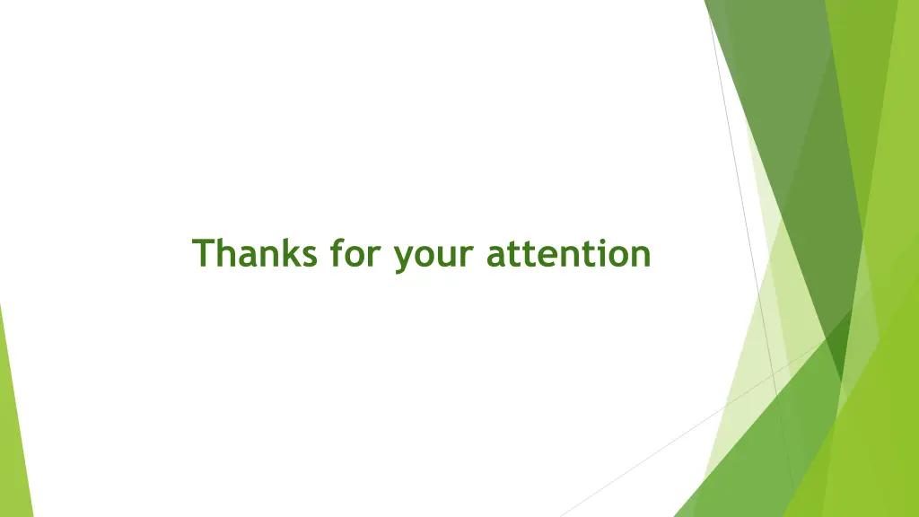 thanks for your attention