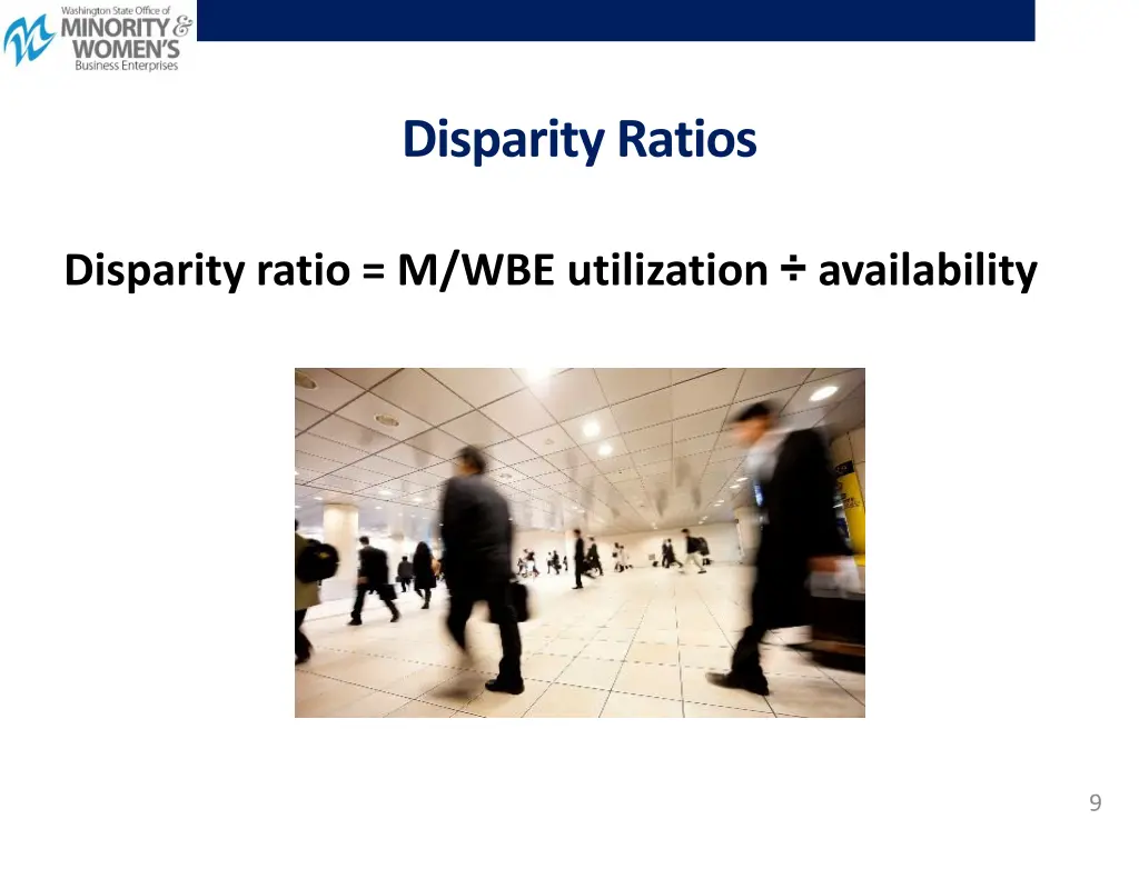 disparity ratios