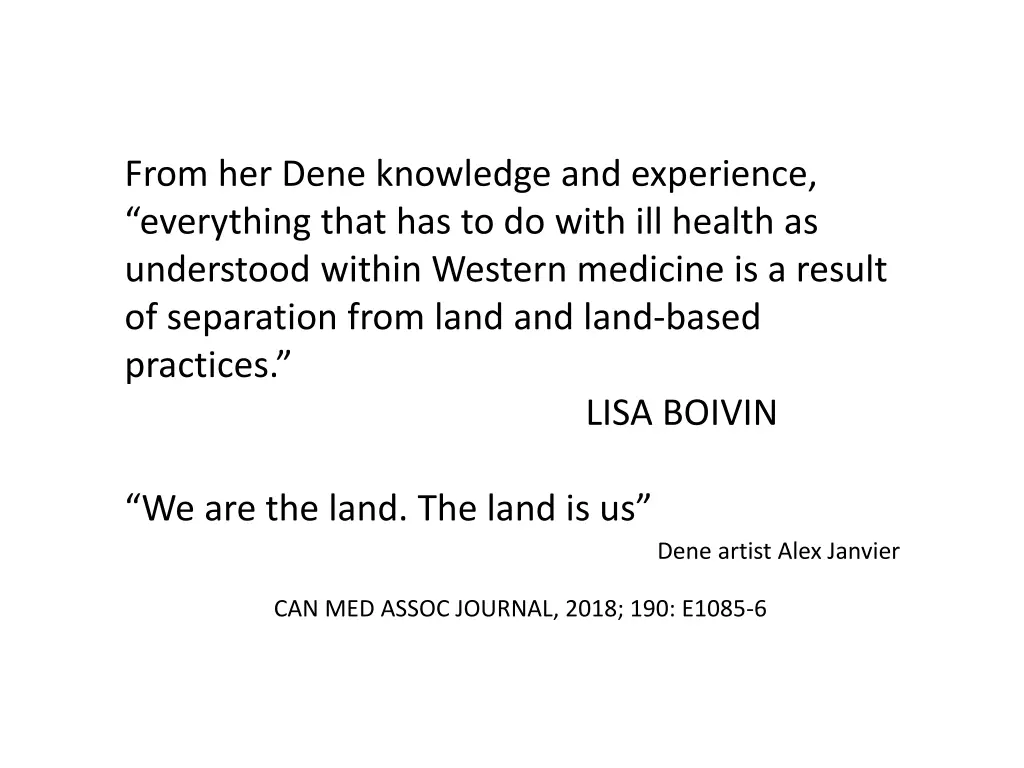 from her dene knowledge and experience everything