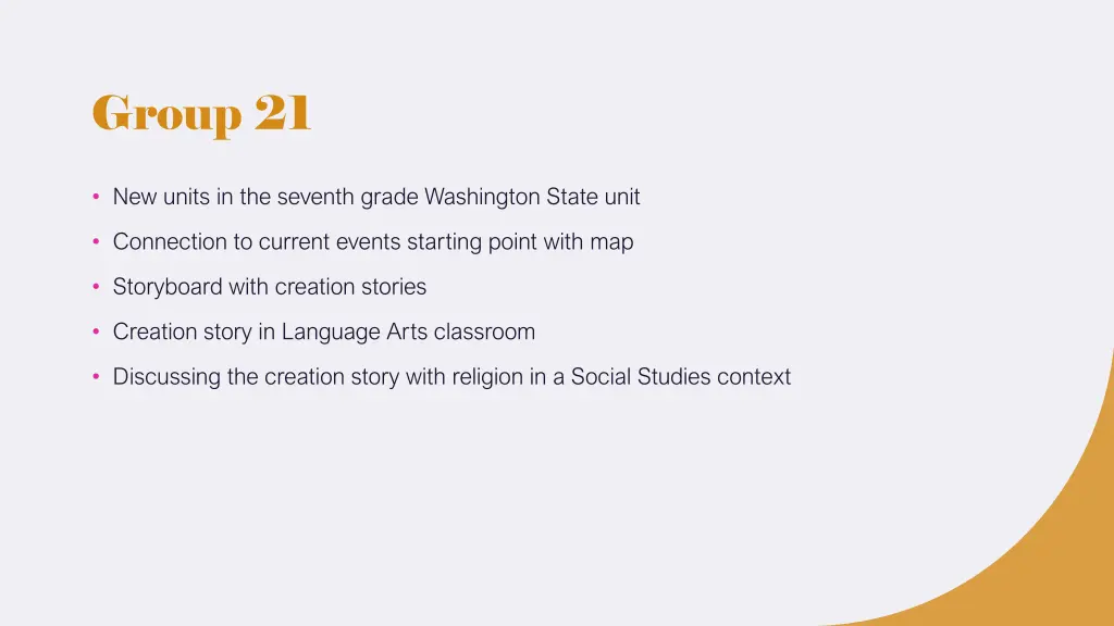 group 21