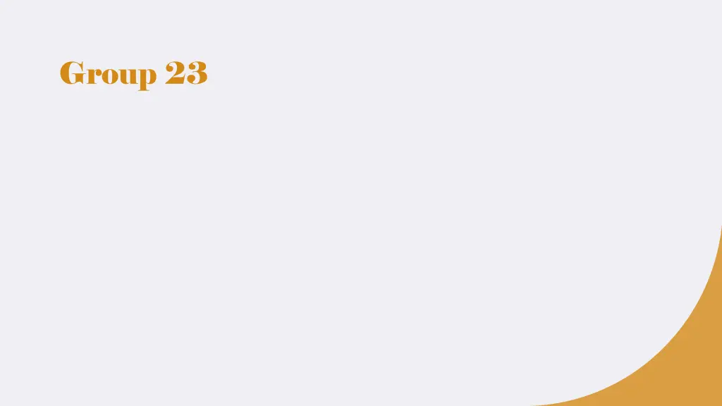 group 23 1