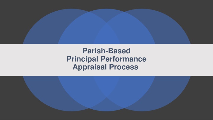 parish based principal performance appraisal