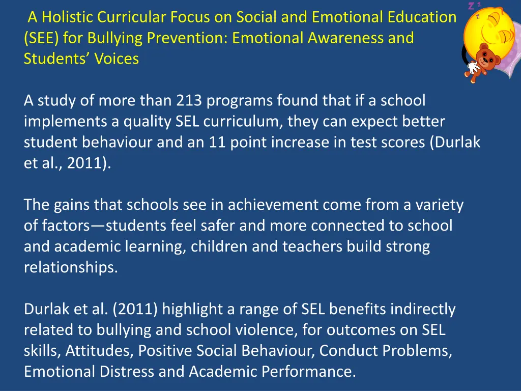 a holistic curricular focus on social