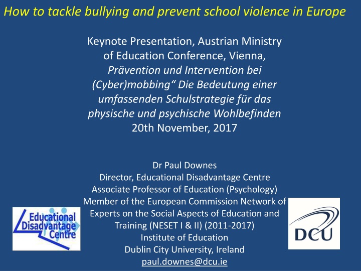 how to tackle bullying and prevent school