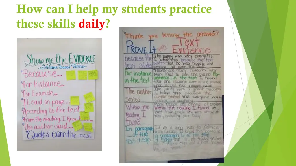 how can i help my students practice these skills 2