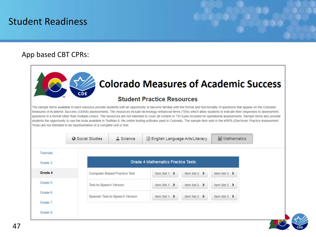 student readiness 2