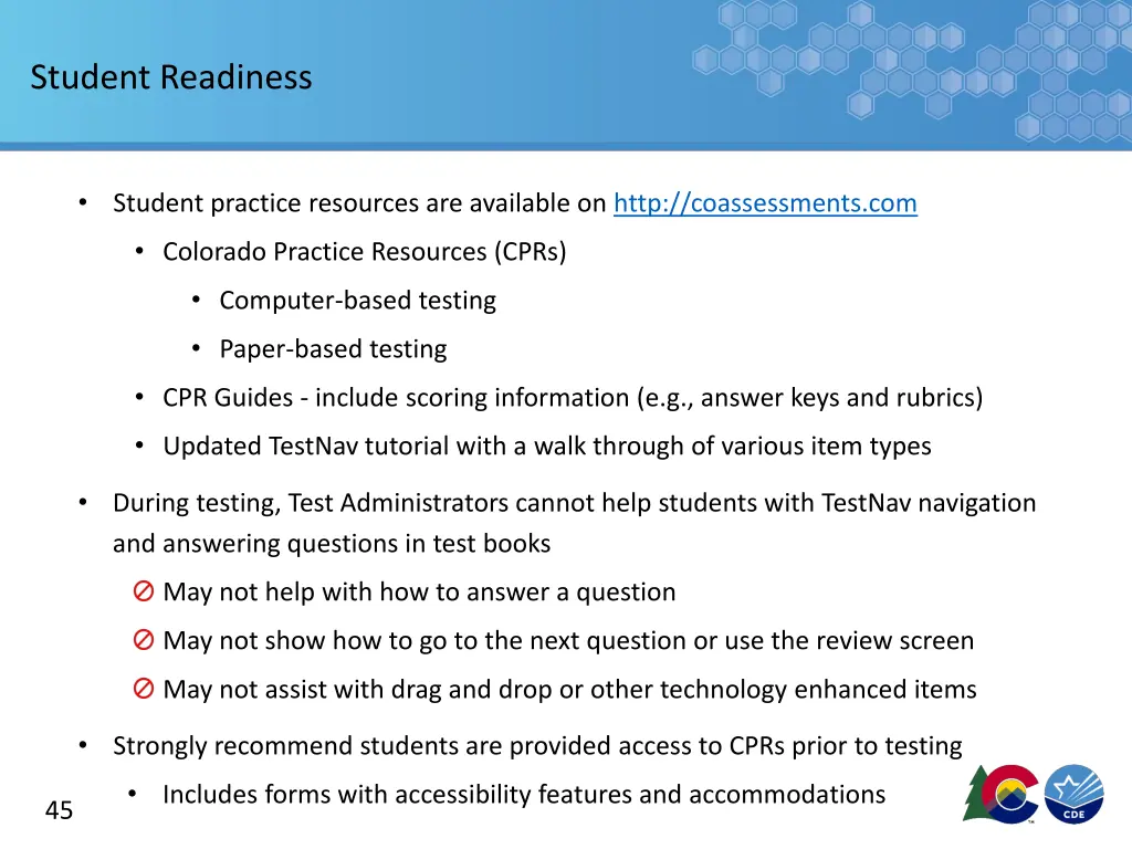 student readiness