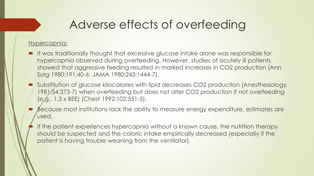 adverse effects of overfeeding 1