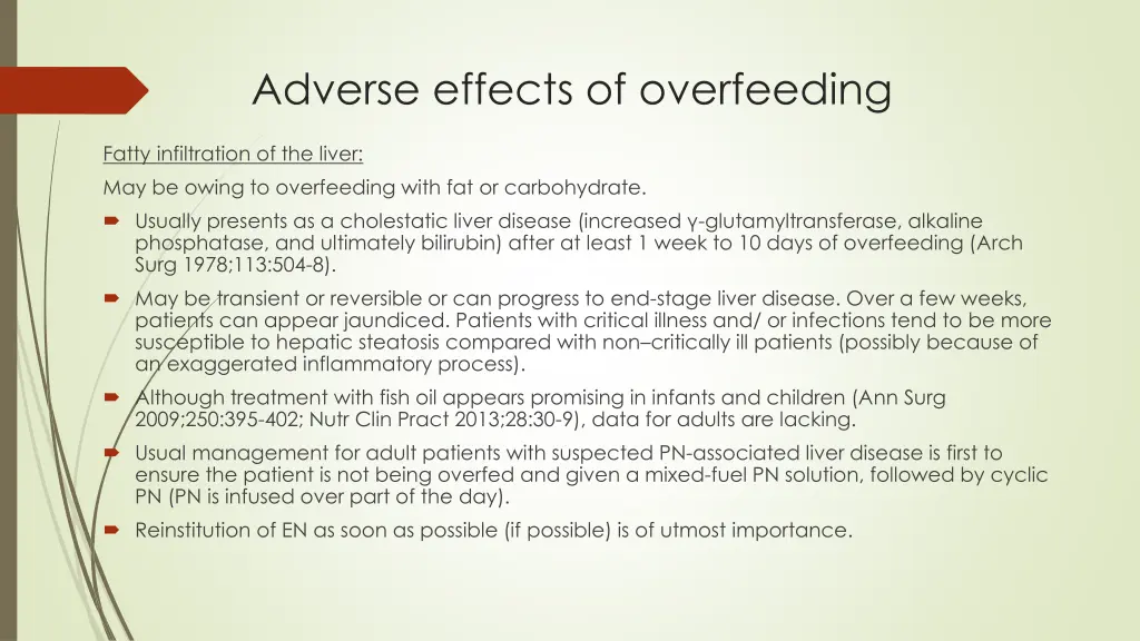 adverse effects of overfeeding 3