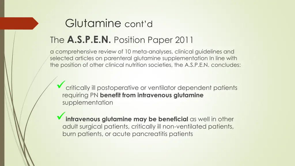 glutamine cont d 1