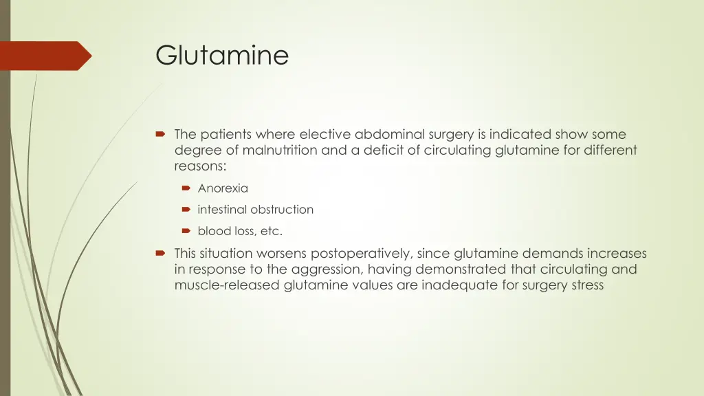 glutamine