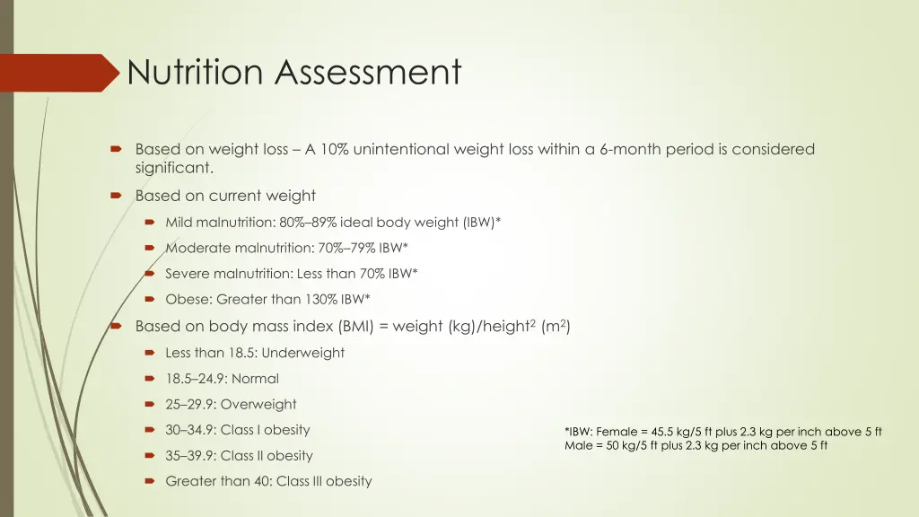 nutrition assessment 1