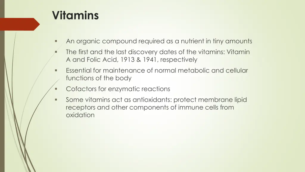 vitamins 1