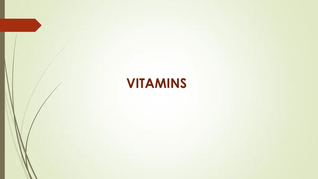 vitamins