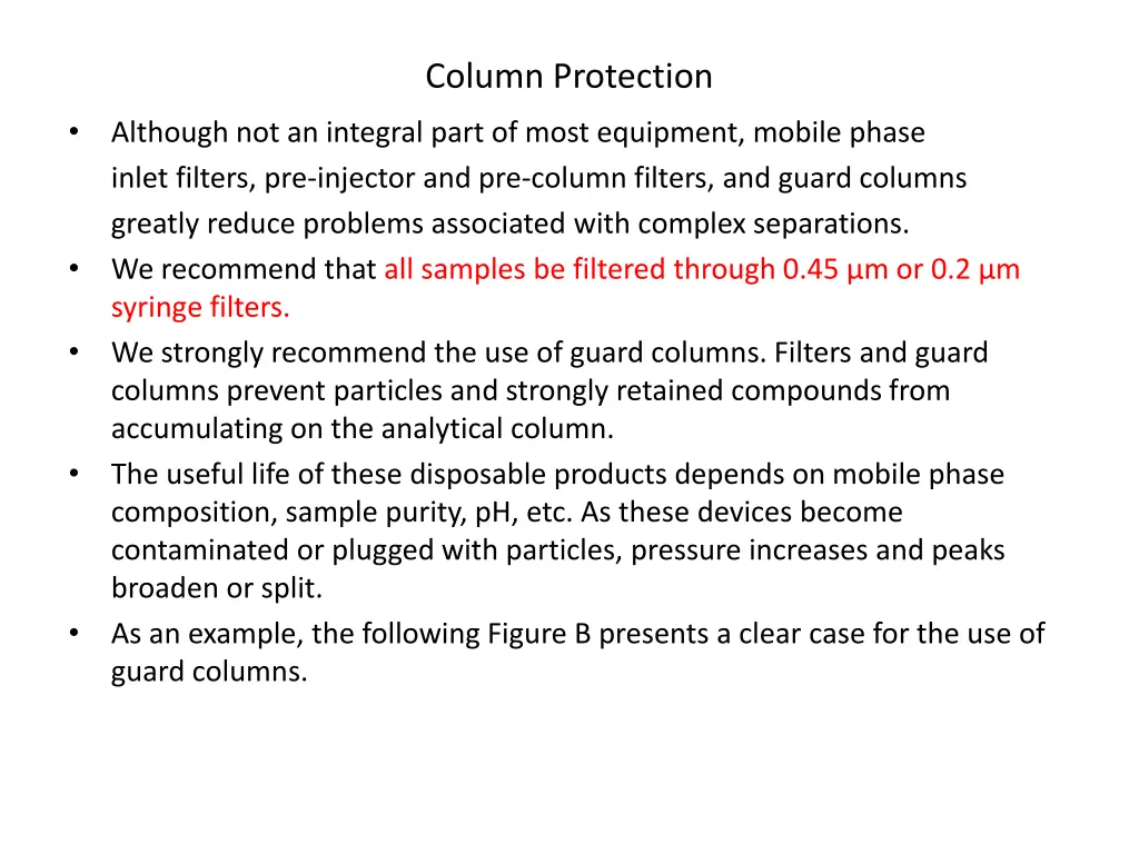 column protection