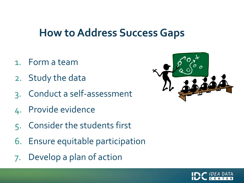how to address success gaps