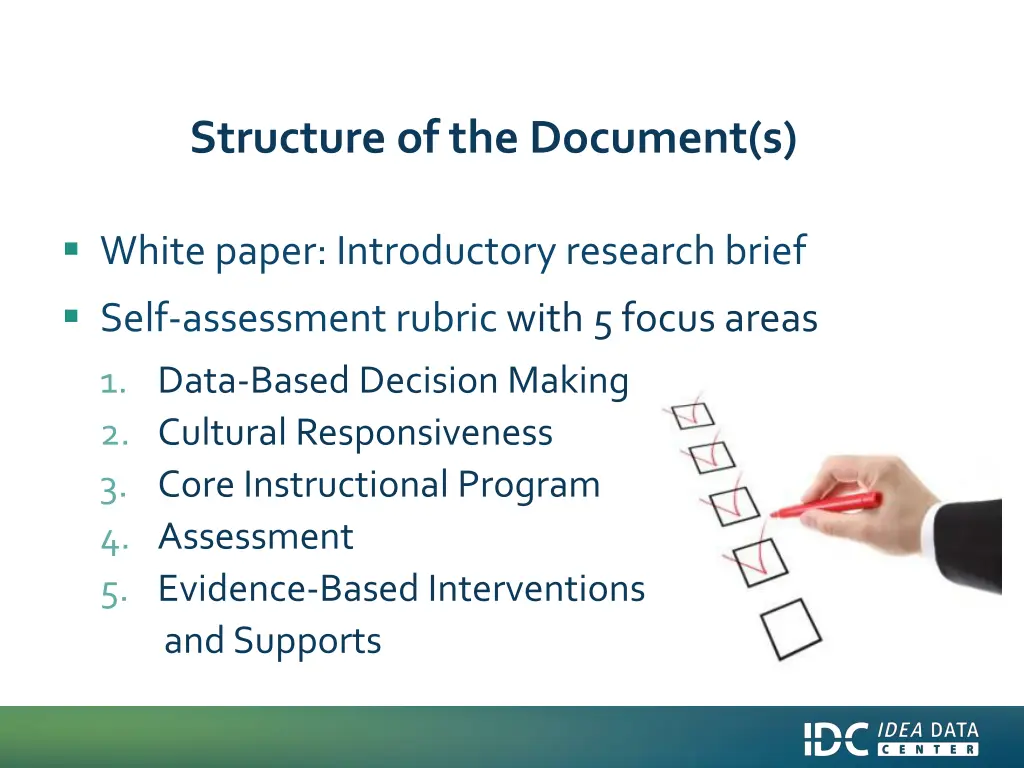structure of the document s