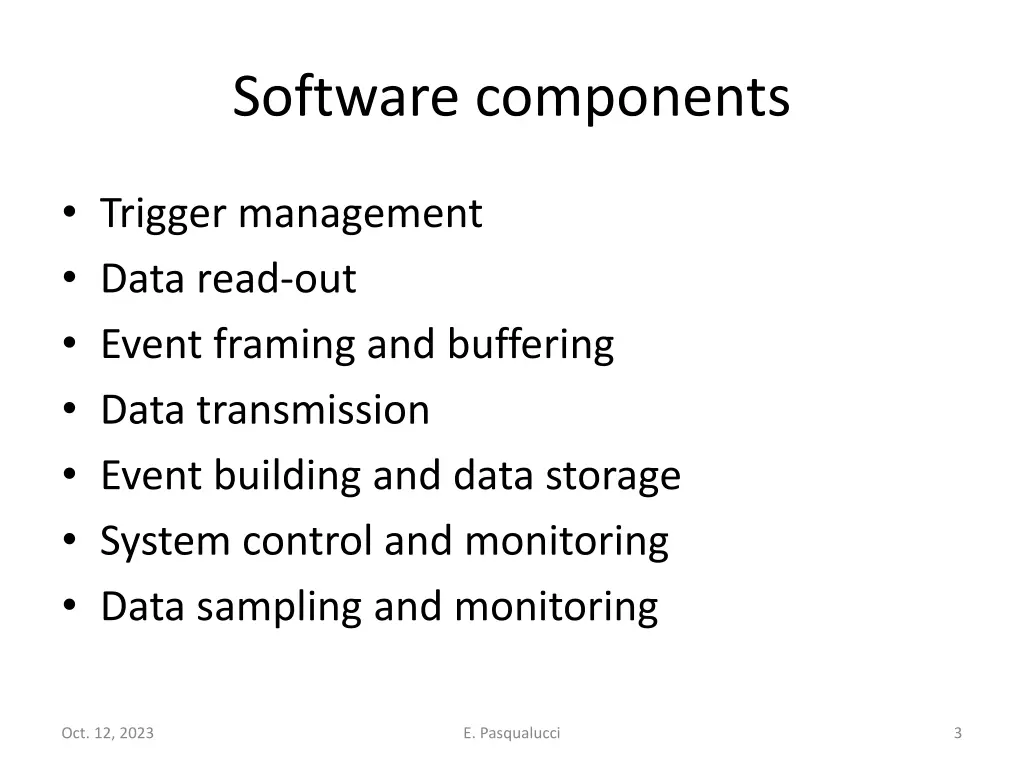 software components