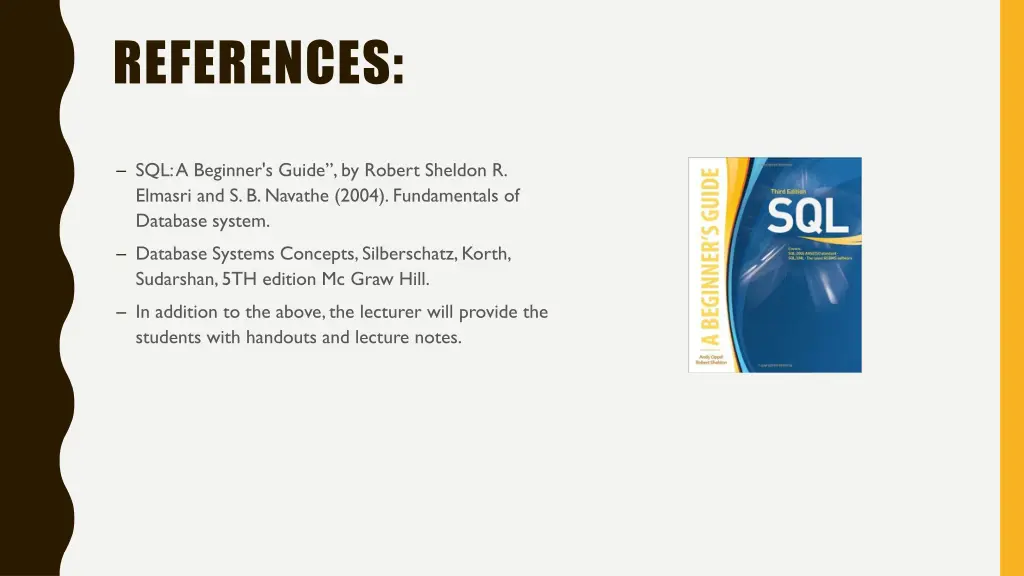 references