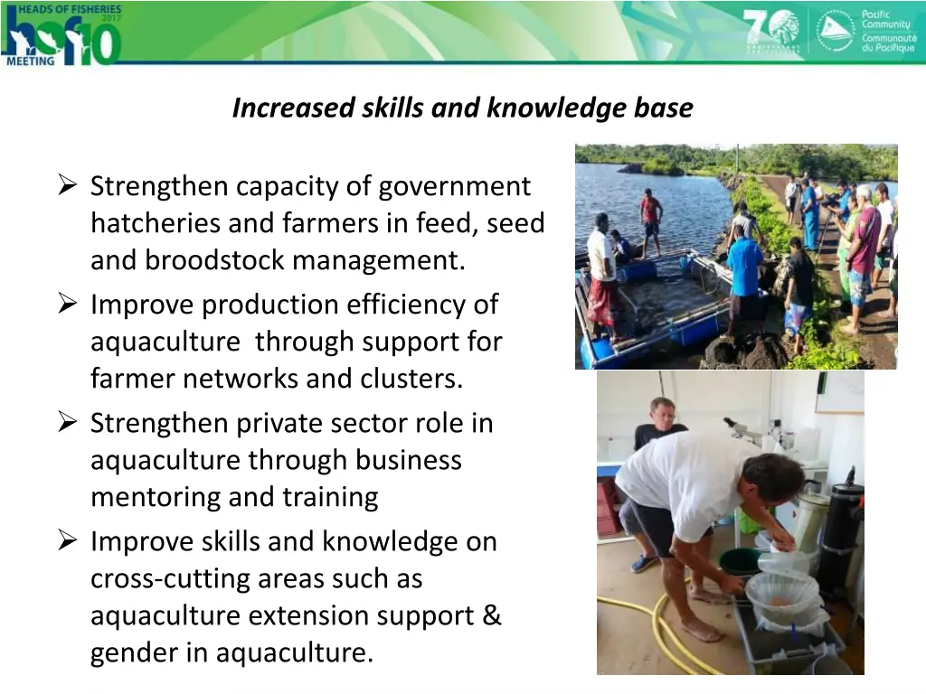 increased skills and knowledge base