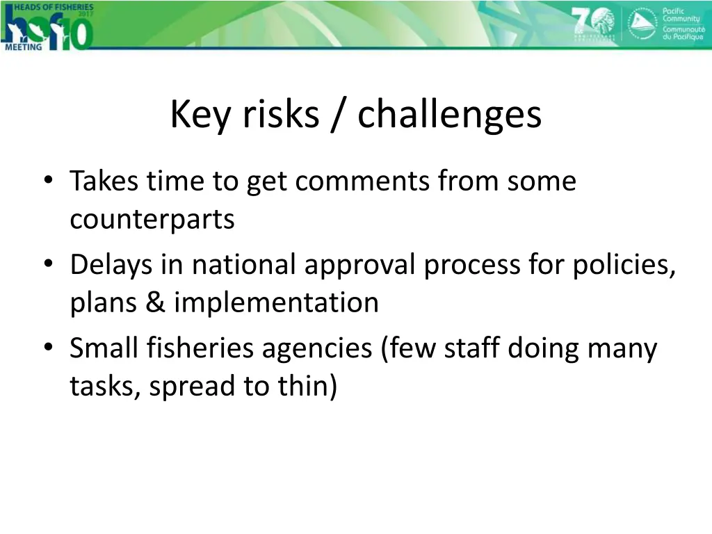 key risks challenges 1