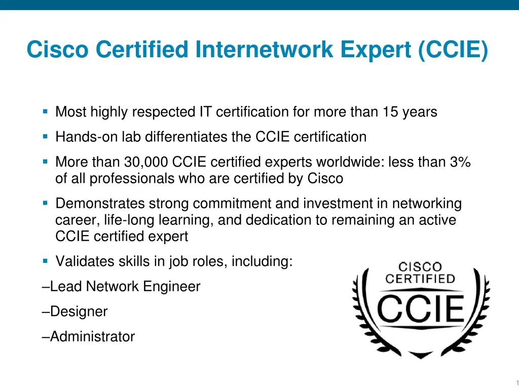 cisco certified internetwork expert ccie