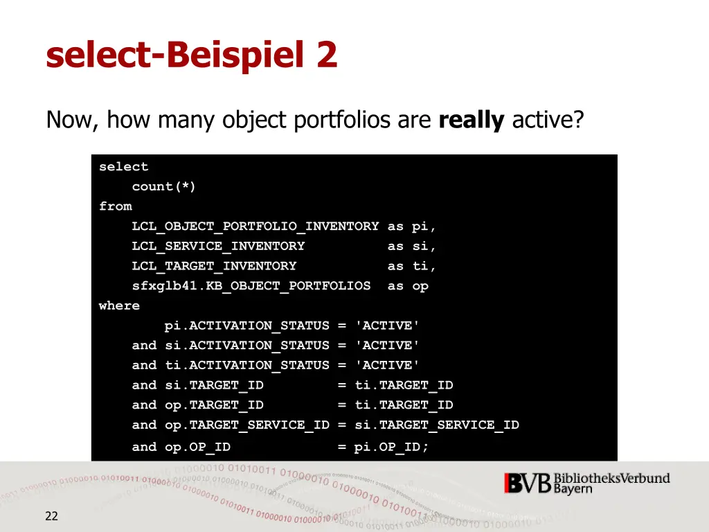 select beispiel 2