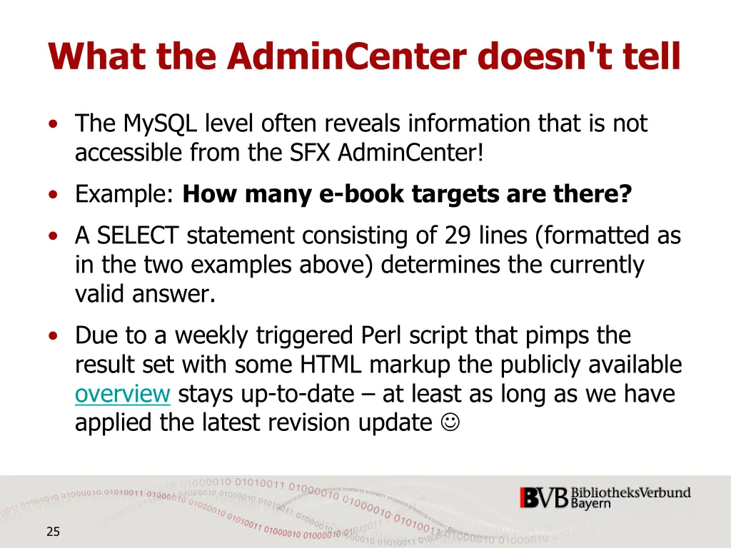 what the admincenter doesn t tell