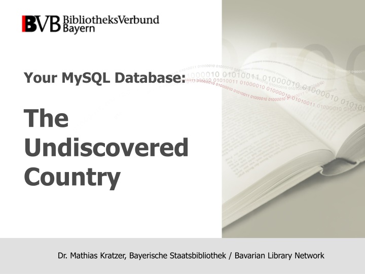 your mysql database
