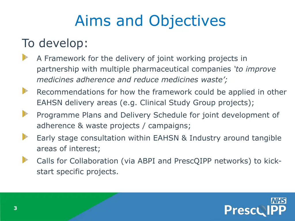 aims and objectives