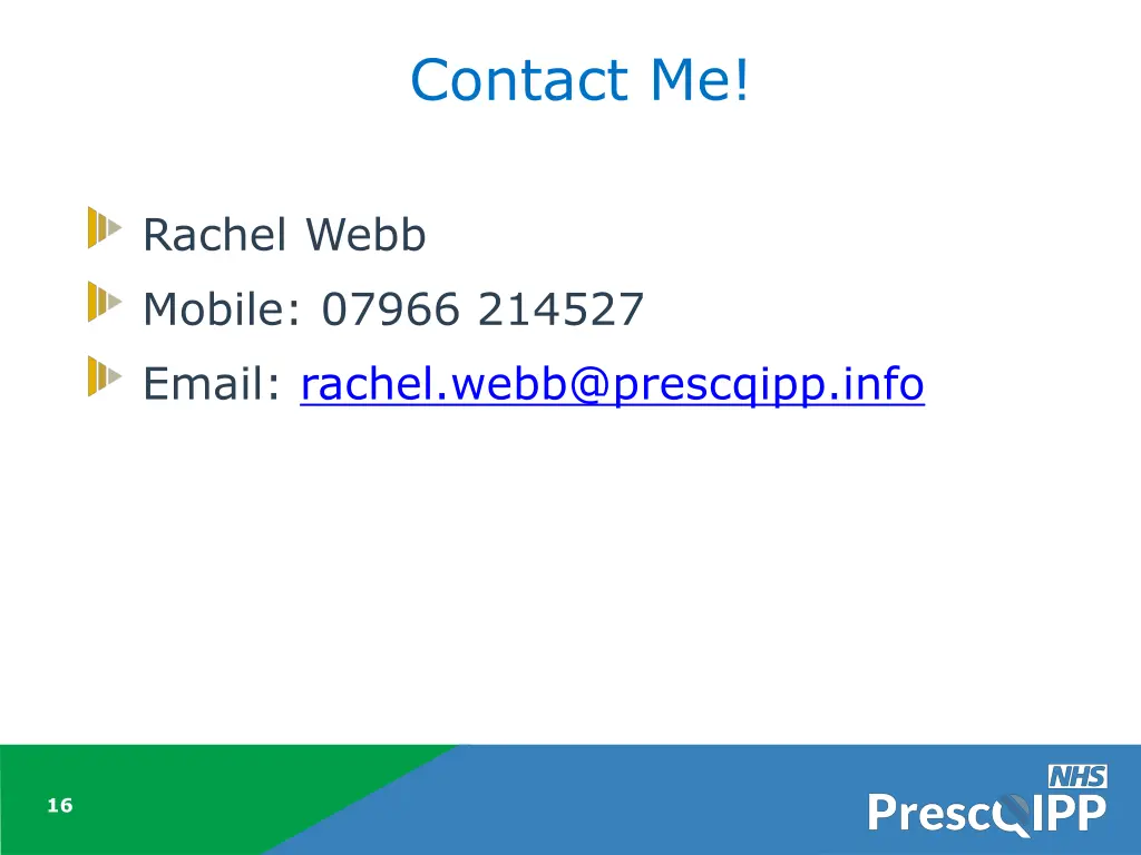 contact me