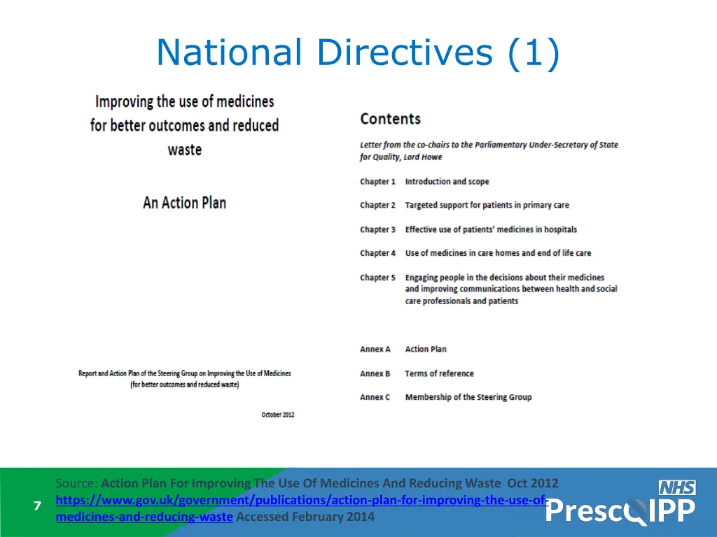 national directives 1