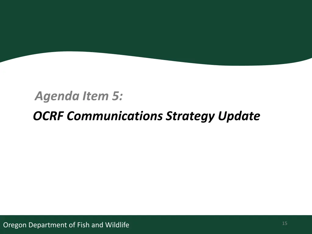 agenda item 5 1