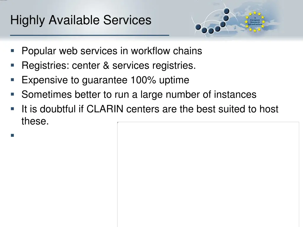 highly available services