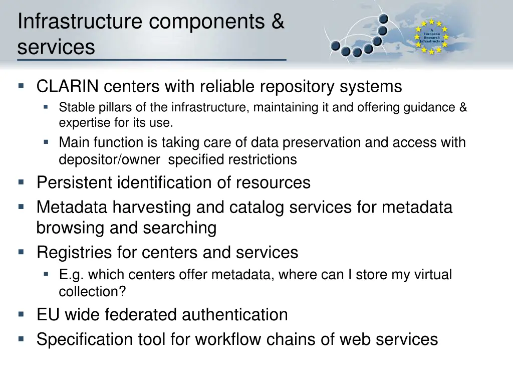 infrastructure components services