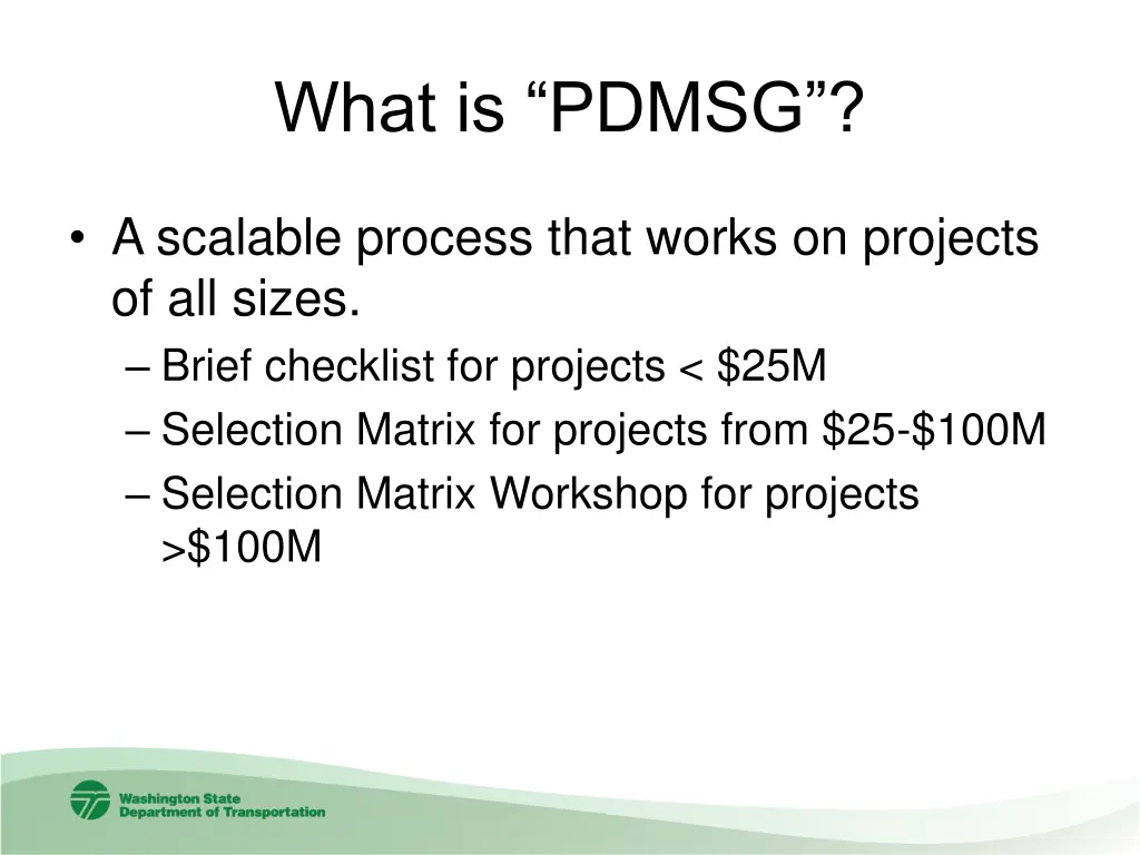 what is pdmsg 2