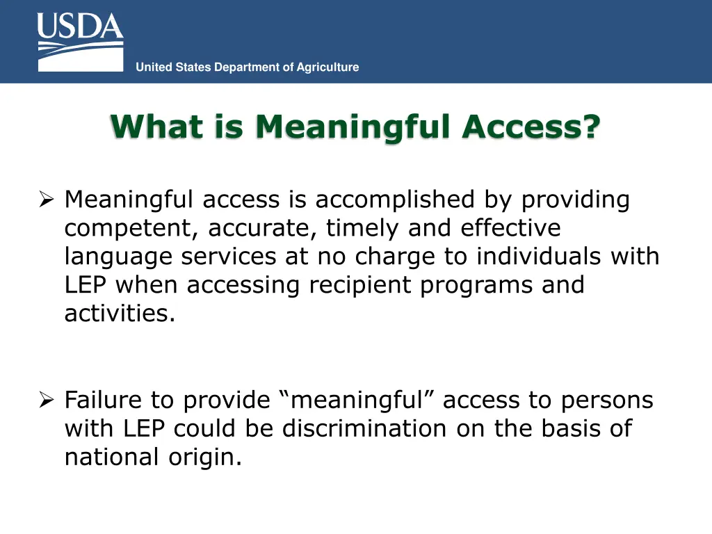 united states department of agriculture 17